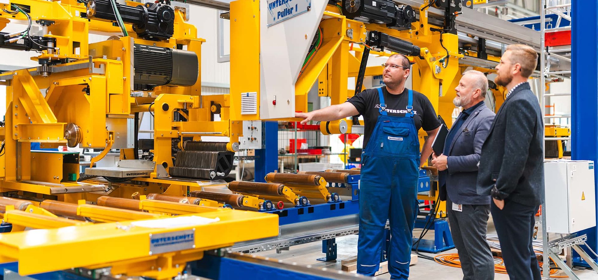 Production of an extrusion system in Hettstedt