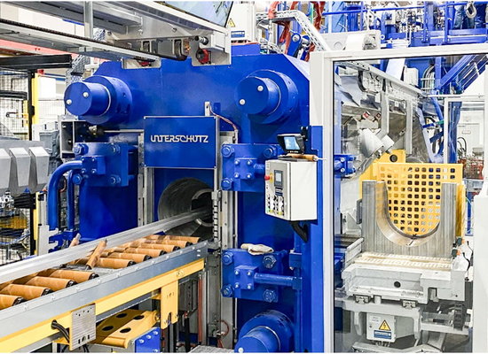 Neue leistungsstarke Presse von Unterschütz in modernisierter Anlage