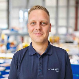 Unterschütz Mitarbeiter Danny Berger, Projektmanagement Anlagenbau