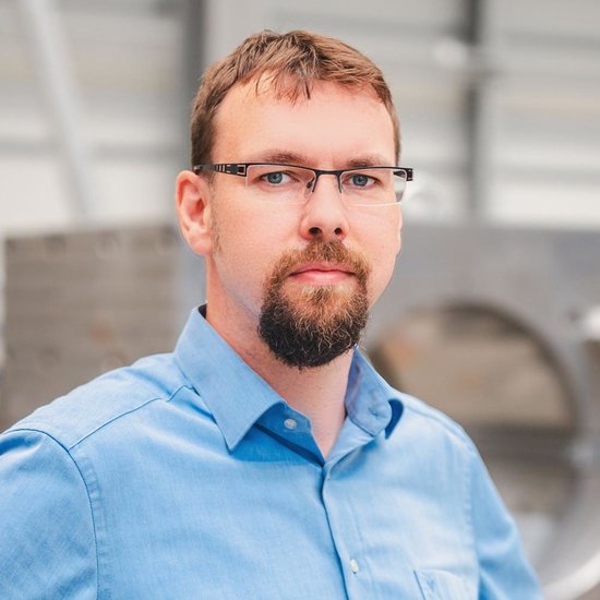 Oliver Wohland, Mitarbeiter bei Unterschütz Anlagebau, tätig als Leiter Vertrieb und technische Dokumentation
